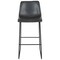 Merrick Lane 30 inch Faux Bar Height Bucket Seat Stools, Set of 2